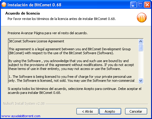 Instalacion BitComet Licencia